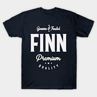 Finn Genuine & Trusted Custom Name Finn T-Shirt